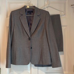 Evan Picone, 12, Grey suit (Jacket and pants). Flat front pants, great condition